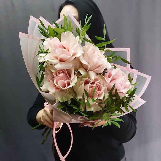 Bouquet of French roses
