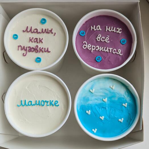 Торт в стакане на День Матери