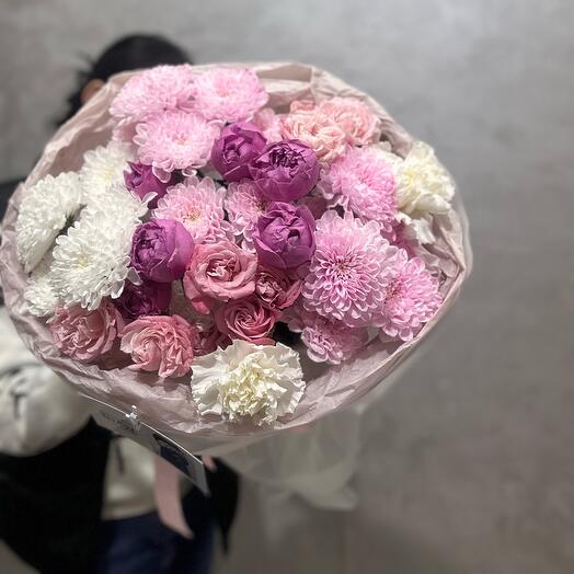 Букет «Пудрово-розовый»💗