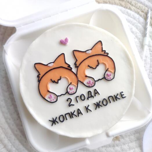 Бенто Жопка к жопке с корги