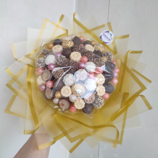 Сладкий букет из конфет Корпоративный