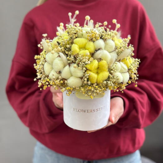 Композиция с хлопком 💛