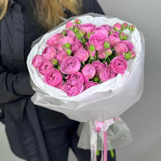 Пион роза Мисти Баблс