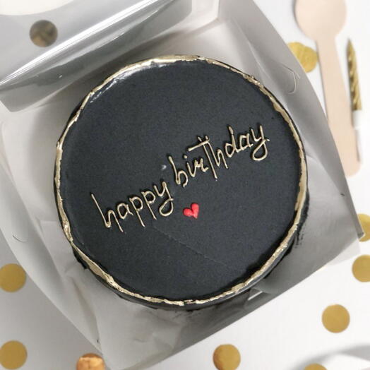 🔥Хит!Бенто торт happy birthday black/мужчине/мужской/парню/папе/коллеге/чёрный бенто/черный
