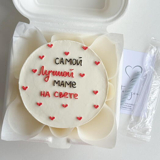 Бенто торт «самой лучшей маме на свете»