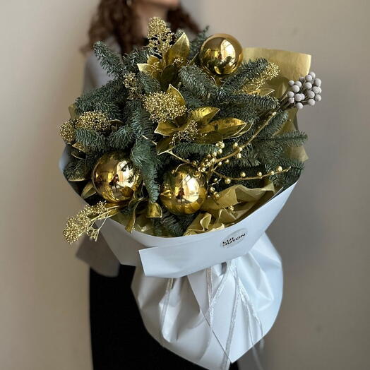 Букет "Новогодний шик"