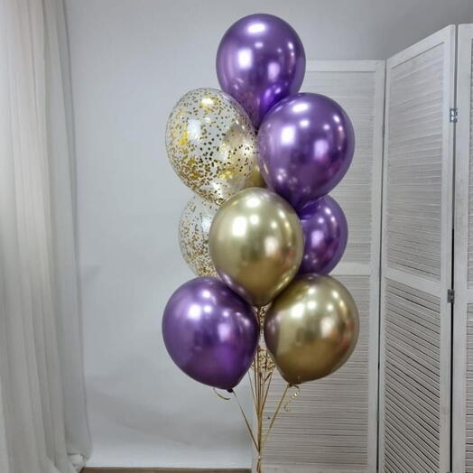 Фонтан из 10 шаров сет 20