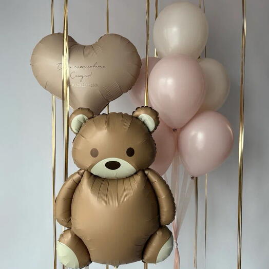 Шарики на выписку девочки