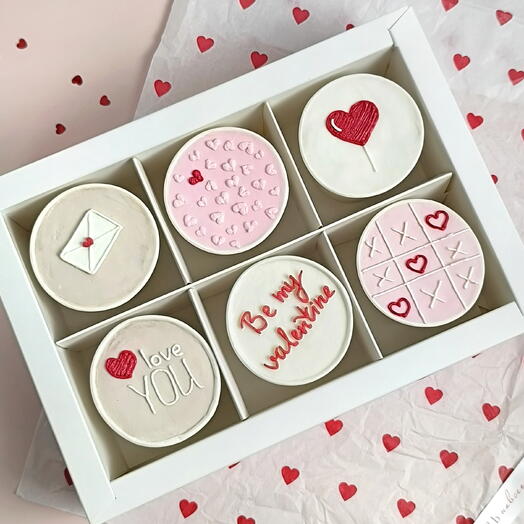 Cake to go mini, тортик в стакане 6 шт, мини стаканчики с тортиком, подарок на 14 февраля