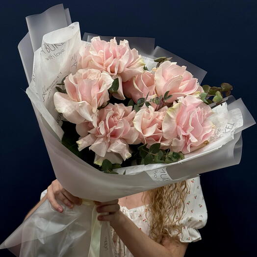 Букет французских роз «Мармелад» красивый и очень нежный 🌷🤍