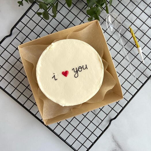 Бенто «I ♥️ you» для парня, девушки, мужа, жены, любимого, любимой. Не требует разморозки