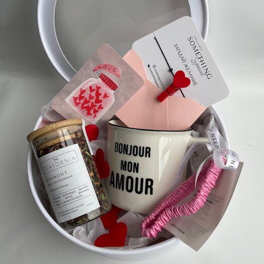 Подарочный набор «Bonjour mon amour»
