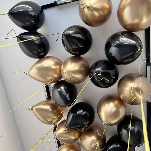 Шары на дождике