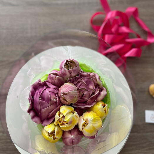 Зефирные цветы