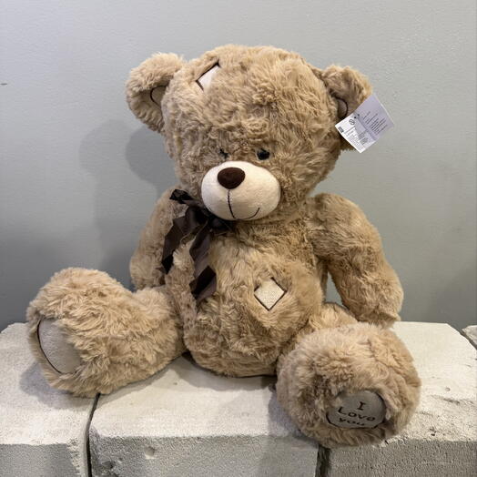 Мишка 50 см🧸цвет латте☕️