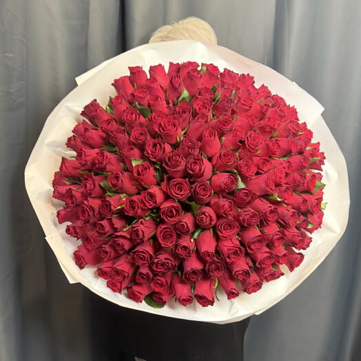 Букет из 151 розы 🌹