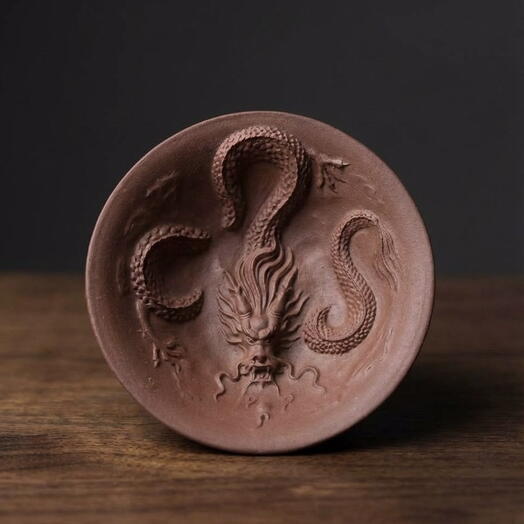 Пиала для чая STONE DRAGON (исинская глина), 60мл
