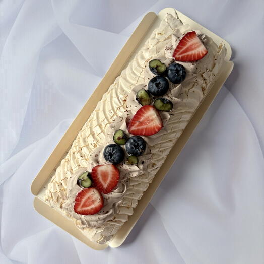 Шоколадный Меренговый рулет