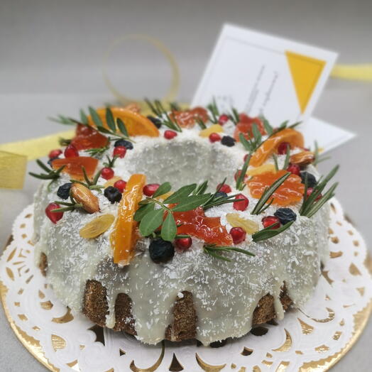 Вегетарианский кекс "Портер праздничный" | 0.9 кг (постный нестрогий)