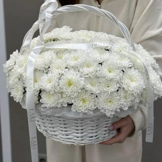 Корзина с цветами