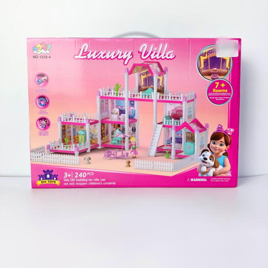 Игровой домик для кукол «Luxury Villa» на 7+ комнат