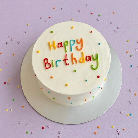 Торт на день рождения Happy Birthday (1 кг)