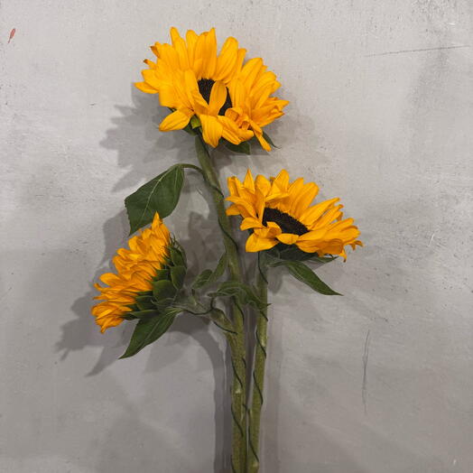 🌻Яркие подсолнухи 3 шт
