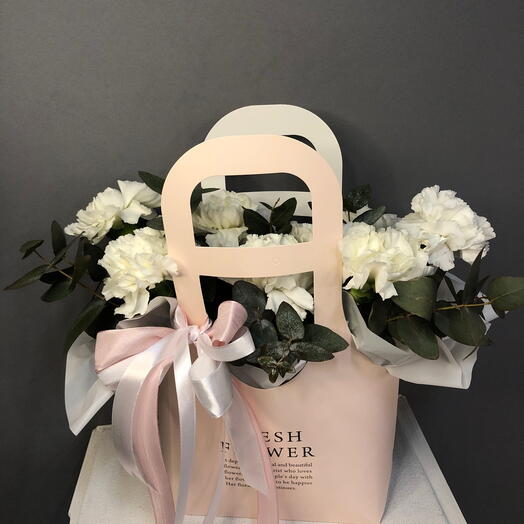 Сумочка с гвоздикой 🌸😍