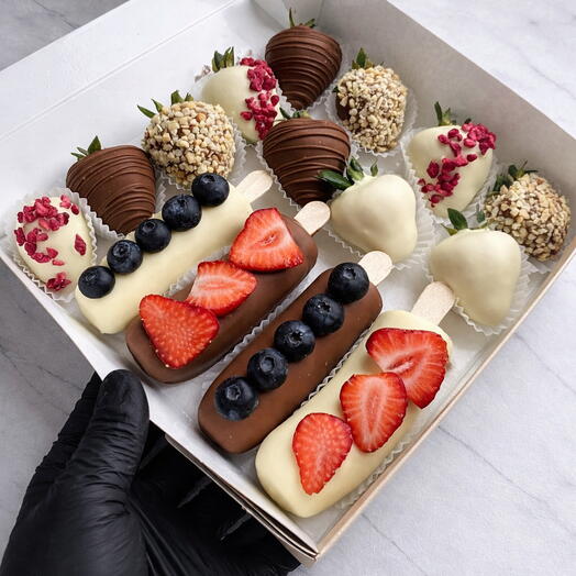Клубника в шоколаде Callebaut