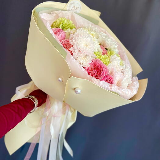 Букетик с диантусами🌸