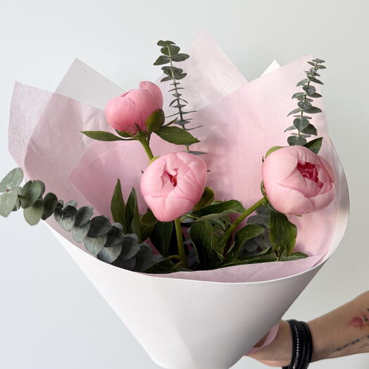 Розовые пионы 💕