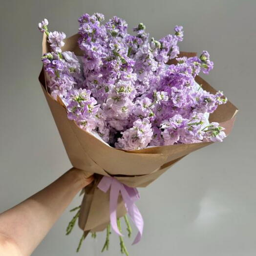 Маттиола 19 шт лавандовая