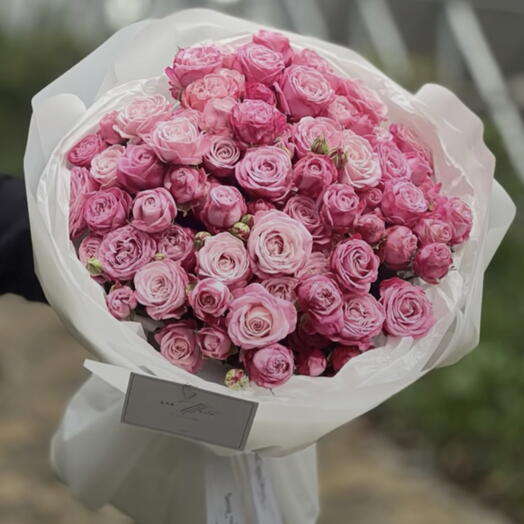 Букет пионовидных роз *🌺