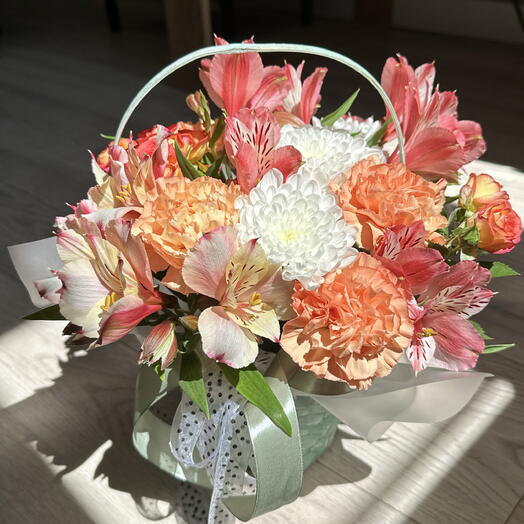 Корзинка микс «Для тебя»🌸🌿