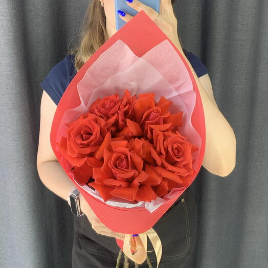 Конвертик с алой розой 🥰️