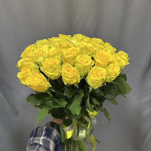 Розы желтые 💛