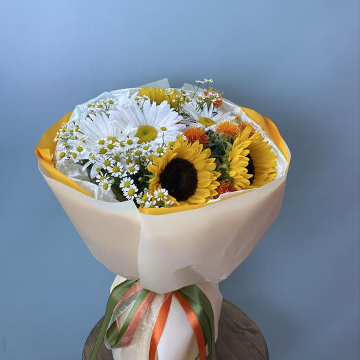 Букет Лучистая красота 🌼