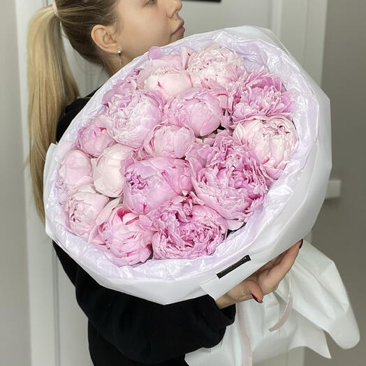 Шикарный букет🌸 «Нежный пион» 🌸 Bloom room
