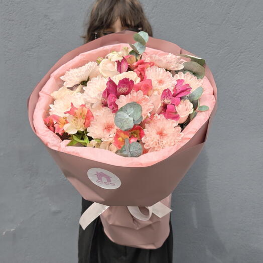 Букет "Розовое настроение" 🌷