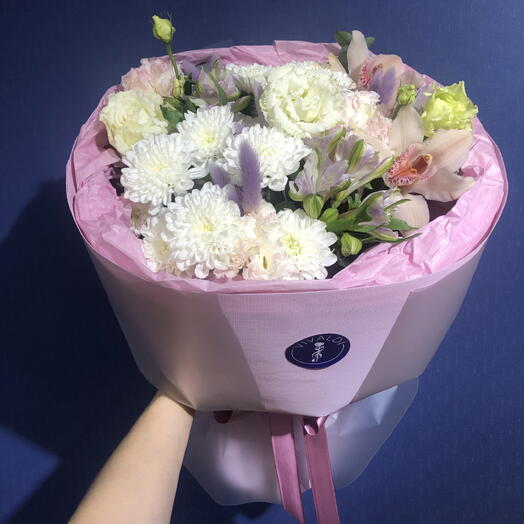 Букет цветов «Сиреневая дымка»💜