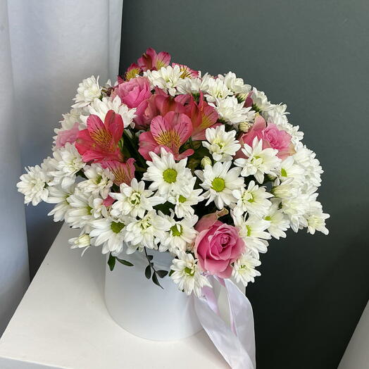 Летняя коробочка с цветами 🌸