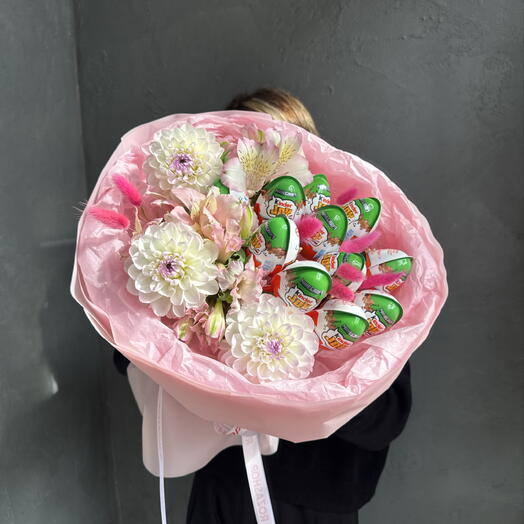 Букет с киндерами