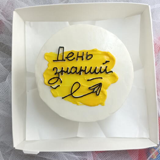 Бенто торт День знаний