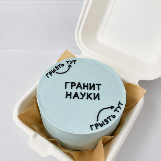 Бенто-торт «Гранит науки» на 1 сентября