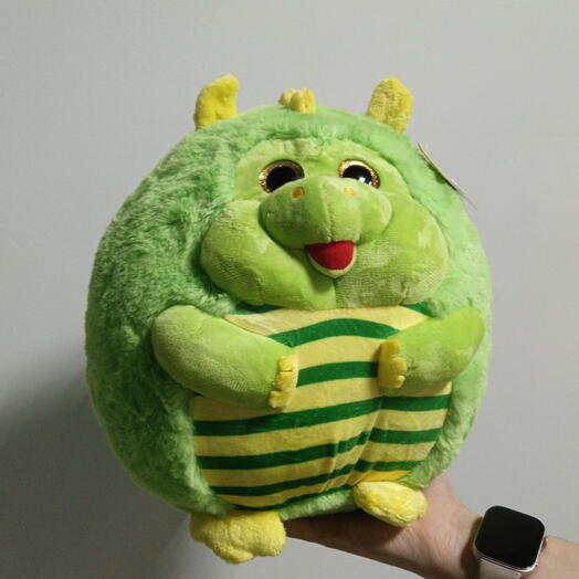 Игрушка Дракоша салатовый