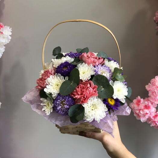Композиция с астрами