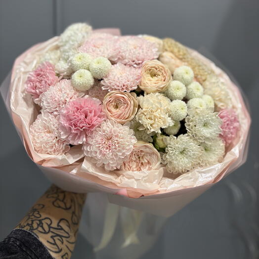 Большой букет со стойким составом 🌸