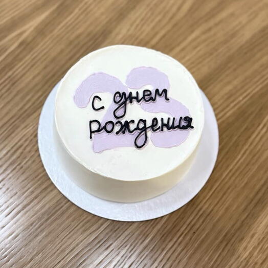 Бенто-торт с числом на день рождения себе / близкому человеку / другу / подруге