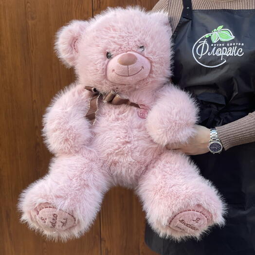 Игрушка мишка розовый