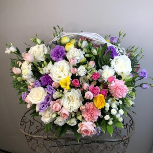 Cesta de flores